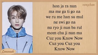 NCT U  Know Now Easy Lyrics [upl. by Wilbur289]