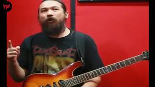 TUTORIAL GITAR LAGU MANUFAKTUR REPLIKA BAPTIS  DEADSQUAD BY COKI BOLLEMEYER [upl. by Eidnew]