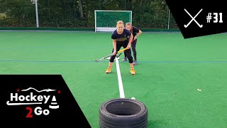 Field hockey 31  Passing and Receiving drills [upl. by Aneehsak]