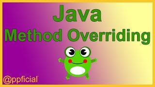 Java Method Overriding  How to Override Methods using Inheritance  APPFICIAL [upl. by Boehmer]