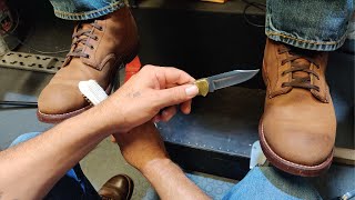 WELCOME TO ANGELOS THERAPY  ANGELO SHOE SHINE ASMR [upl. by Odlanra651]