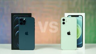 iPhone 12 vs 12 Pro  ¿Que Tiene de quotProquot el 12 Pro [upl. by Oramlub]