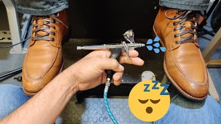 YOU WONT BELIEVE THIS TRANSFORMATION  ANGELO SHOE SHINE ASMR [upl. by Ziegler]