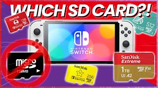 What SD Card To Buy  Nintendo Switch Guide [upl. by Enalahs938]