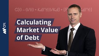 Calculating Market Value of Debt [upl. by Alul920]