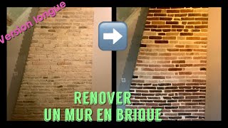 Comment Rénover un Mur en Brique en un Weekend [upl. by Eetnahs]