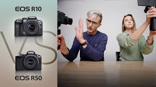 Canon R50 vs Canon R10  Photo Comparison [upl. by Refenej]