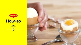 HowTo Eier kochen  MAGGI Kochstudio [upl. by Ami]