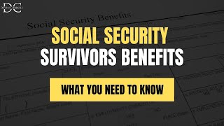 Social Security Survivors Benefits What you need to know [upl. by Springer]