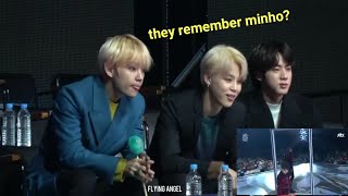 BTS Reaction to Stray Kids GDA 2019 [upl. by Naeroled]