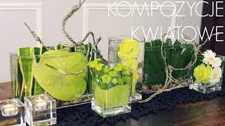 5 POMYSŁÓW NA KOMPOZYCJE KWIATOWE [upl. by Ximena348]