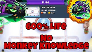 ELITE Lych Tutorial  No Monkey Knowledge  Winterpark BTD6 [upl. by Wales]