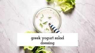 Greek Yogurt Salad Dressing [upl. by Anayt]