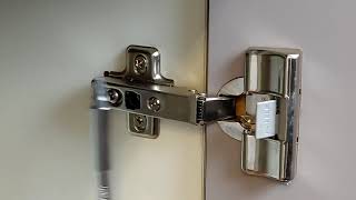 How To Adjust Your Kitchen Door Hinges [upl. by Stretch149]