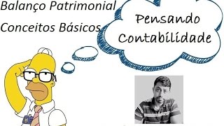 Balanço Patrimonial  Conceitos Básicos  Prof Luciano Diniz [upl. by Idalla]