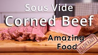 Sous Vide Corned Beef Recipe [upl. by Emmalyn]