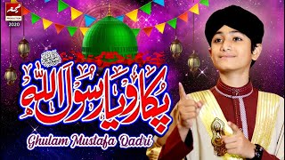 New Rabi Ul Awal Title Naat 2020  Pukaro Ya Rasool Allah ﷺ  Ghulam Mustafa Qadri [upl. by Airotna]