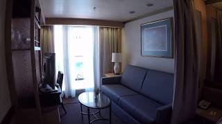 Holland America Zaandam Cabin 7036 Vista Suite Video Tour [upl. by Osbourne]