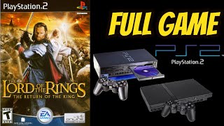 The Lord of the Rings The Return Of the King PS2 Longplay Walkthrough Playthrough Full Movie Game [upl. by Naesed]