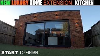 Building Luxury House Extension From Start To Finish [upl. by Calendre]