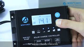 ACOPOWER ProteusX 20A PWM Waterproof Solar Charge Controller [upl. by Fradin]