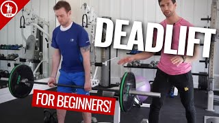 How To Do A Deadlift For BEGINNERS [upl. by Sucrad]