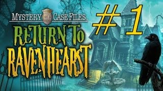 Mystery Case Files Return to Ravenhearst Walkthrough part 1 [upl. by Gaylene]