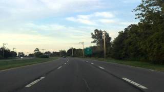 Meadowbrook State Parkway Exits 6 to 10 southbound [upl. by Garth]