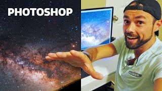 BETTER Way to Edit Milky Way Photos in Photoshop EASY [upl. by Yauqaj]