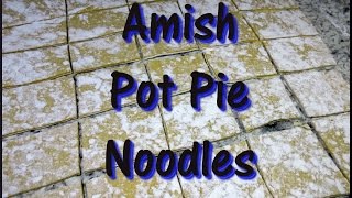 Amish Beef and Chicken POT PIE Recipe  How to Make Pot Pie Noodles [upl. by Magdaia]