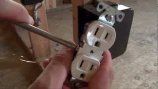 How to Install an Electrical Outlet [upl. by Adallard]